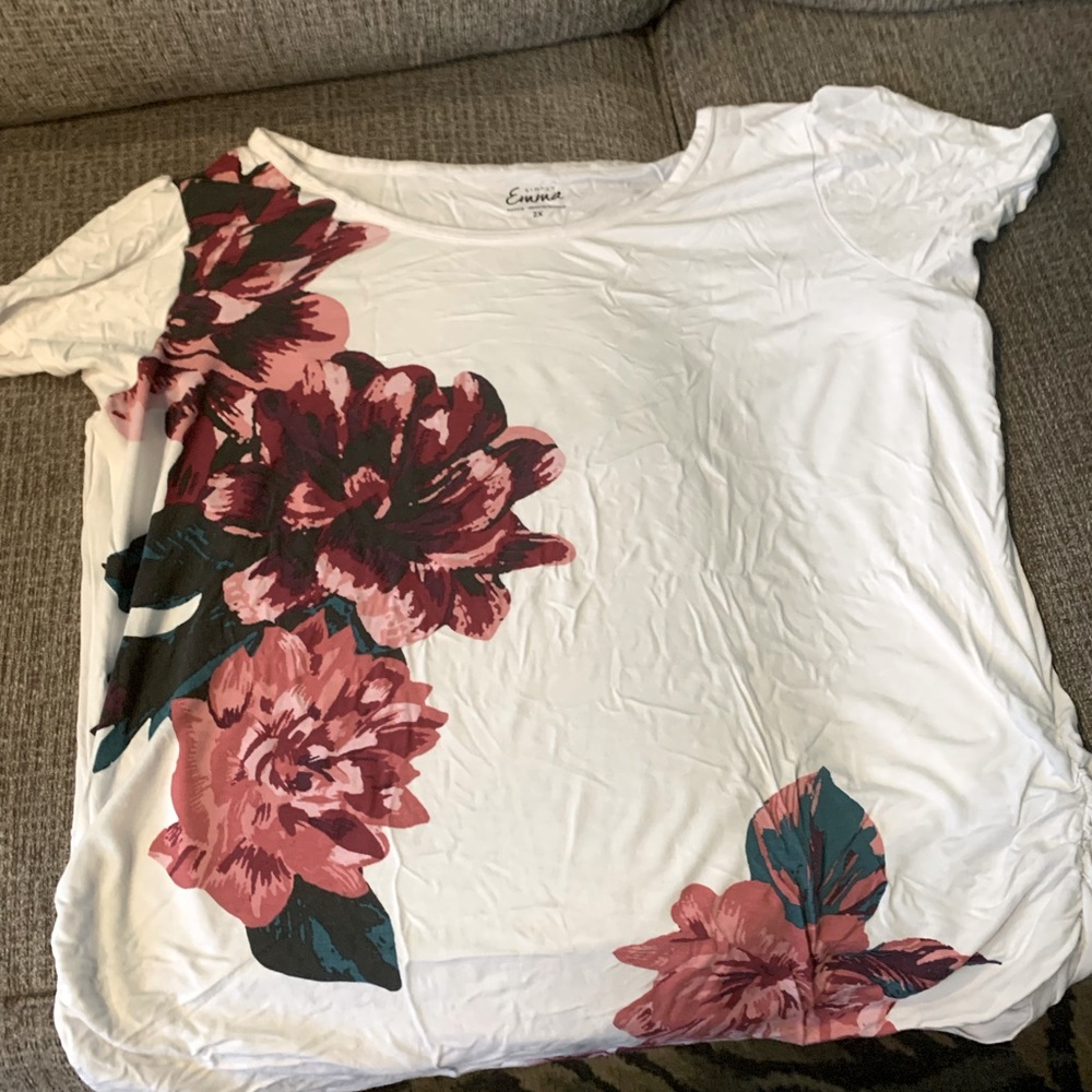 Pretty knit flower top